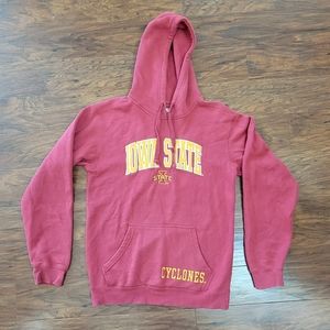 Iowa State Cyclones Embroidered Hooded Sweatshirt Size Small